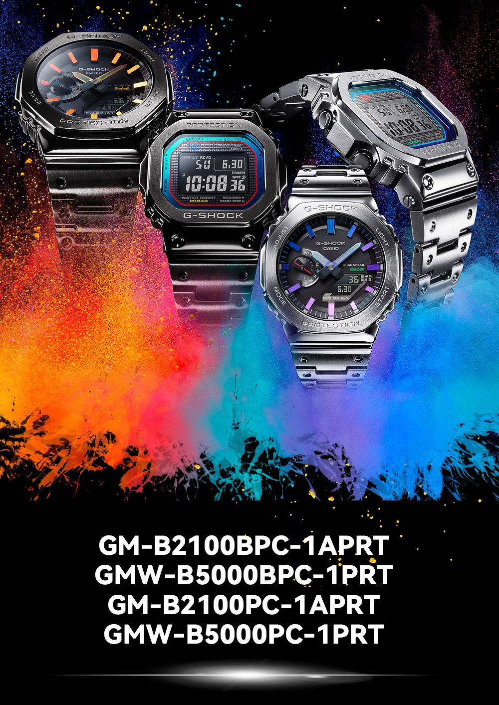 彩色全金属表款