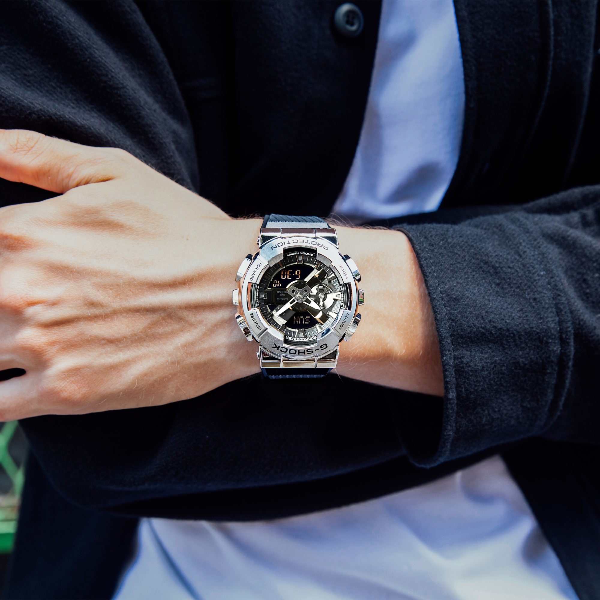 佩戴 GM-110D 的图片