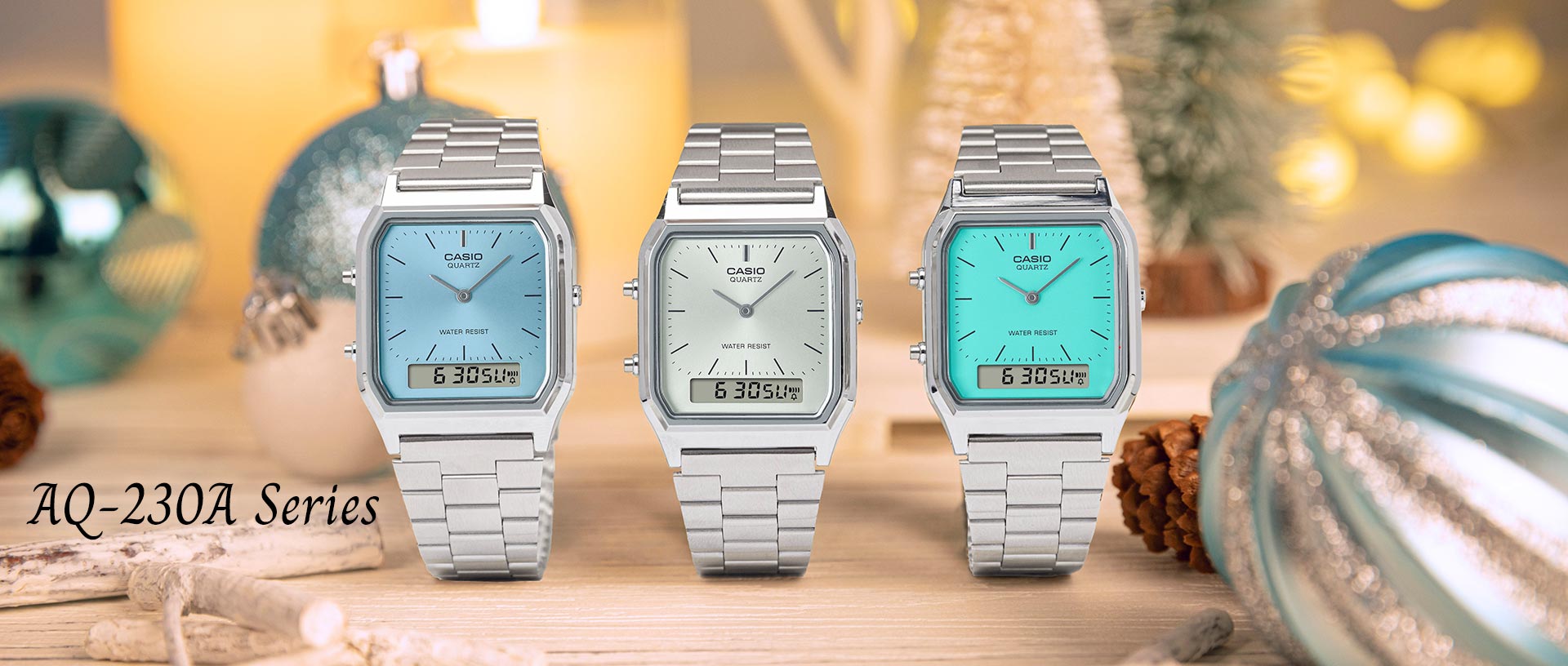 卡西欧复古系列简约腕表