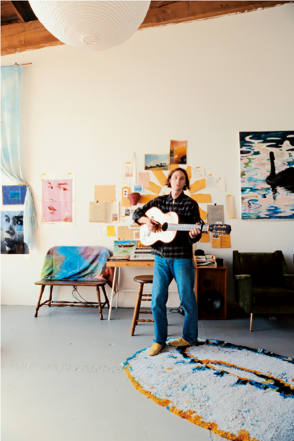 朱利安有一把吉他