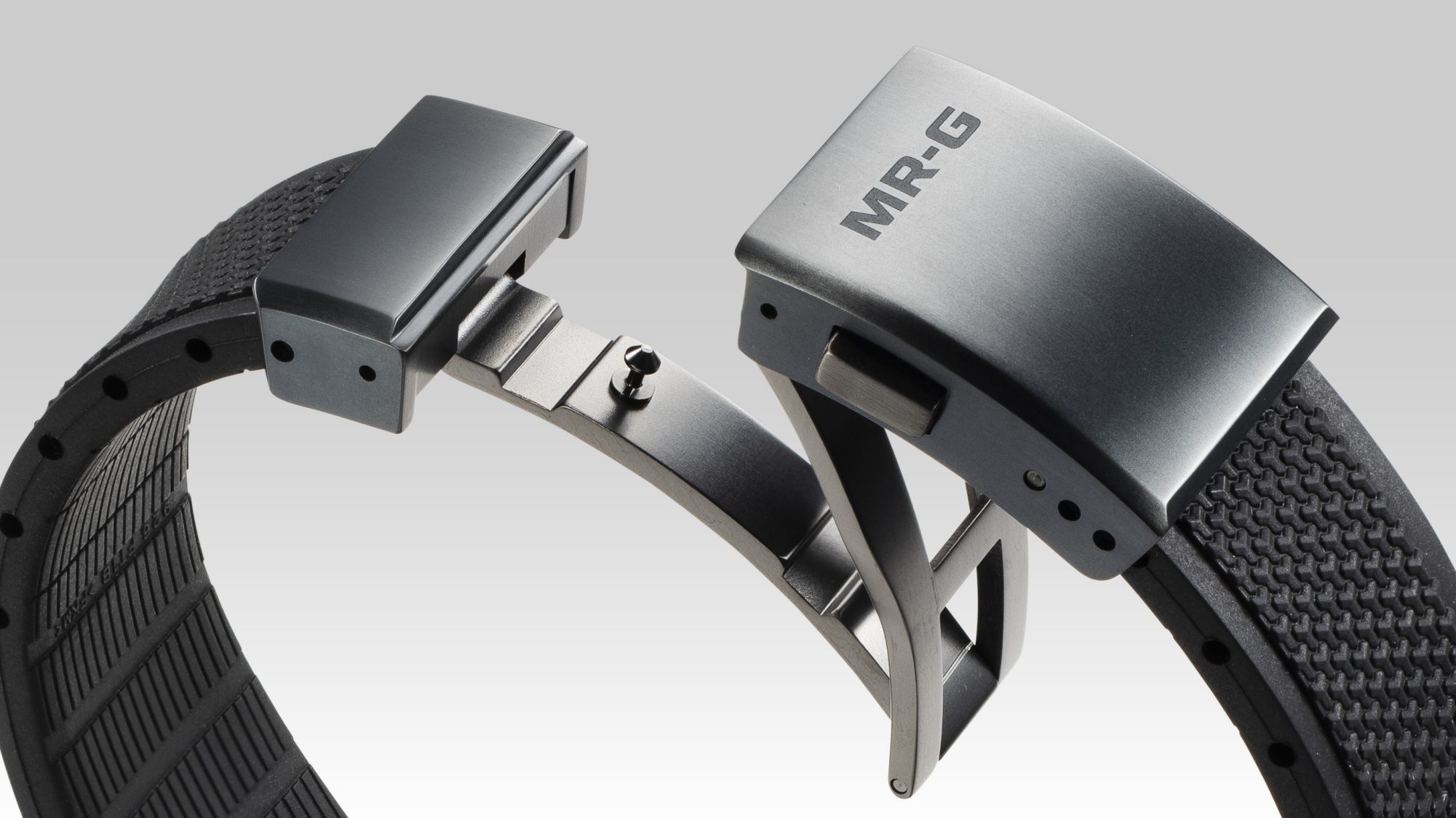 软杜拉表带带重结晶钛金属表圈 MRG-B2000RG